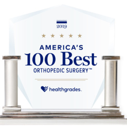 Hg Americas 100 Best Orthopedic Surgery Trophy Image 2019