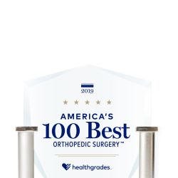 Hg Americas 100 Best Orthopedic Surgery Trophy Image 2019